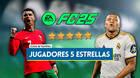 EA Sports FC 25: Mejores jugadores de 5 estrellas en filigranas - Medias y valoracin