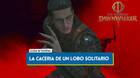 La cacer�a de un lobo solitario al 100% en The Blood of Dawnwalker