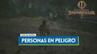 Todas las personas en peligro en The Blood of Dawnwalker y localizaci�n
