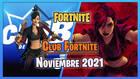 Club de Fortnite (noviembre 2021) - Todos los detalles y ventajas