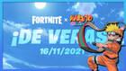 Fortnite: Fecha de lanzamiento oficial de la skin de Naruto