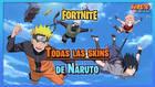 Fortnite: Ya disponibles las skins de Naruto, Sasuke, Sakura y Kakashi