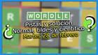Pistas y soluciones para el Wordle del martes 28 de febrero de 2023