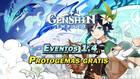 Genshin Impact v1.4: consigue Protogemas y más en los eventos de temporada