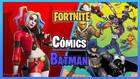 Cómics de Batman/Fortnite: Punto cero; fechas y nuevos cosméticos canjeables