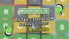 Pistas y soluciones de Wordle para el miércoles 8 de julio de 2026