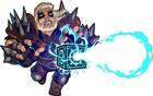 Baz muestra sus movimientos en la lucha de Shovel Knight Showdown