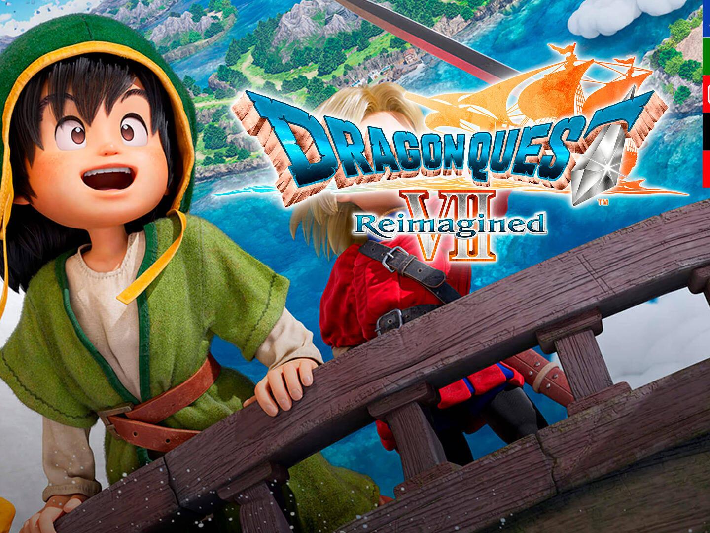 Dragon Quest VII Reimagined promete una aventura colorida, épica y
