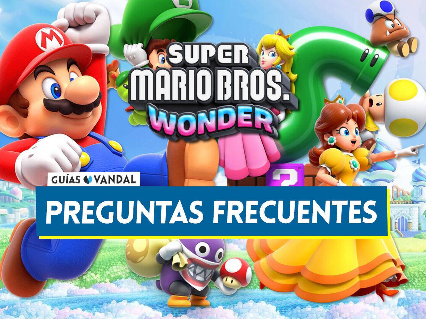 Multijugador en Super Mario Bros. Wonder: ¿Cómo jugar con amigos coop y  online?