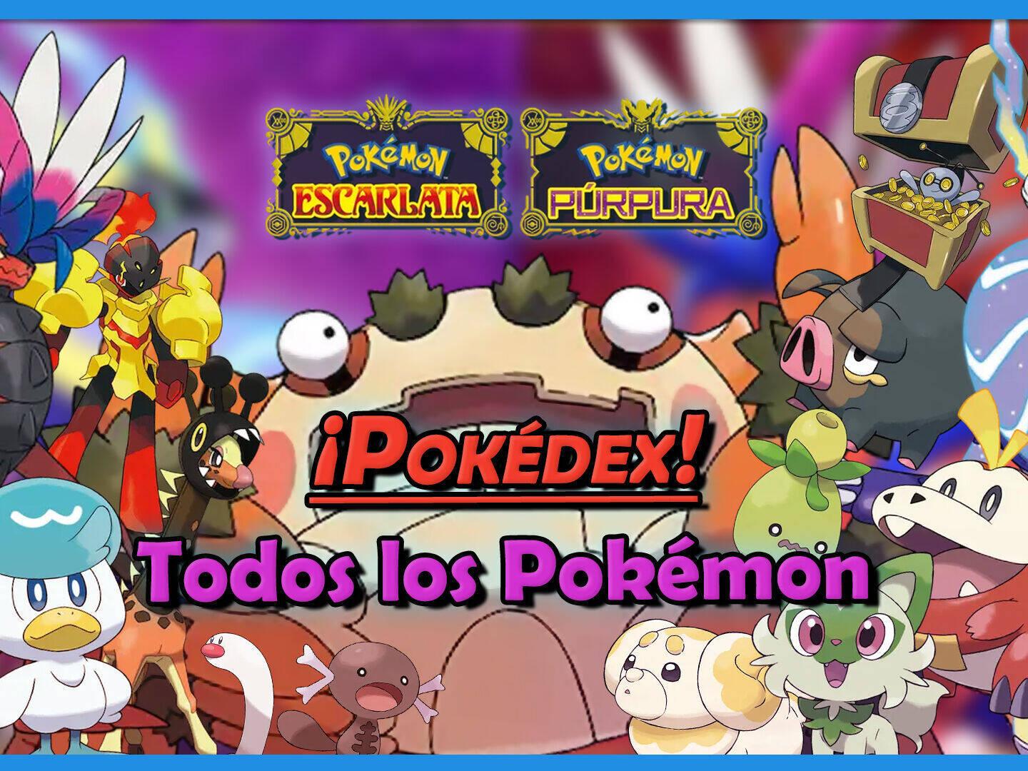 Todos los Pokémon con formas de Paldea en Escarlata y Púrpura (regionales)