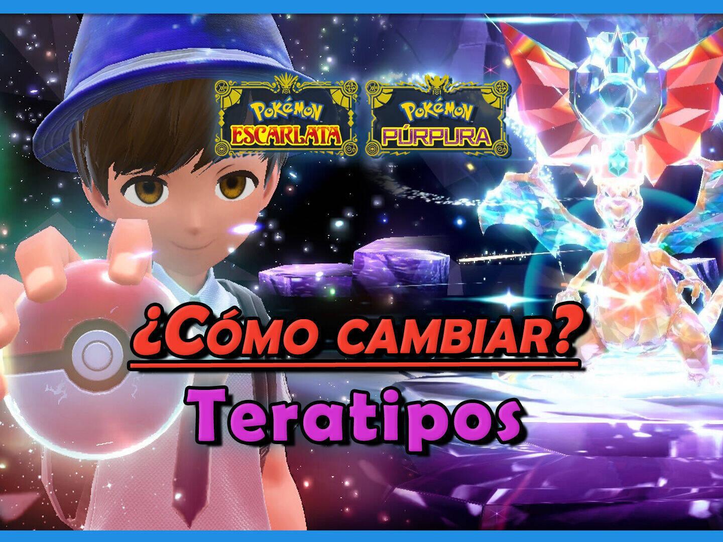 NUEVOS POKÉMON Y COMBINACIONES DE TIPOS EN POKÉMON ESCARLATA Y PÚRPURA 