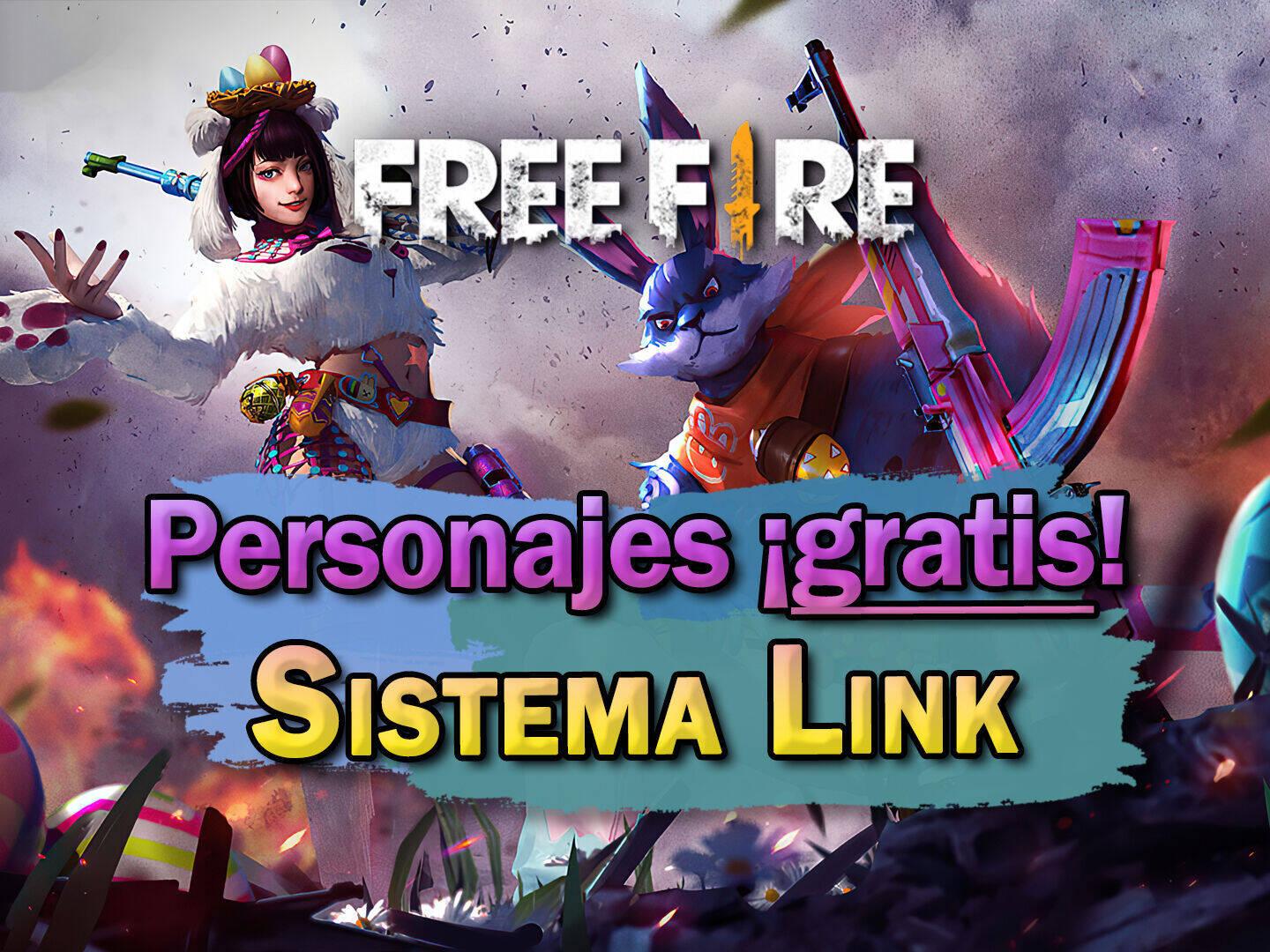 Free Fire C mo conseguir personajes gratis con sistema Link