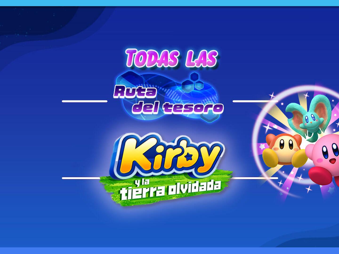 Kirby y la Tierra Olvidada Nintendo Switch + Pegatinas