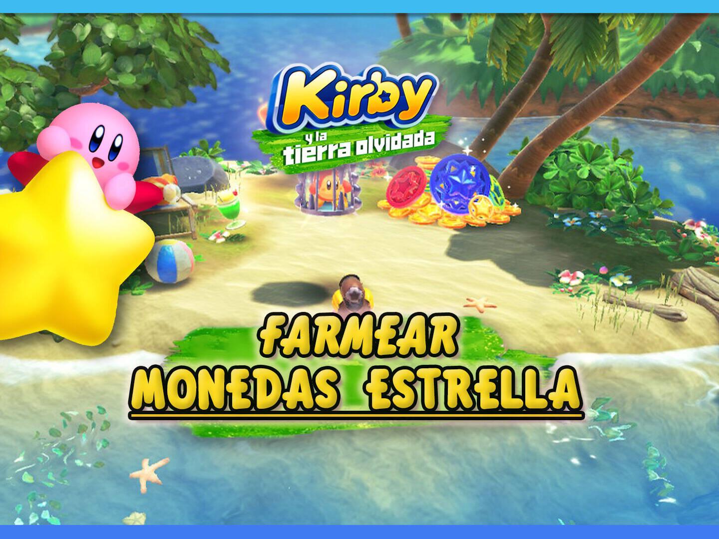 Kirby y la tierra olvidada: Conseguir monedas estrella rápido y fácil