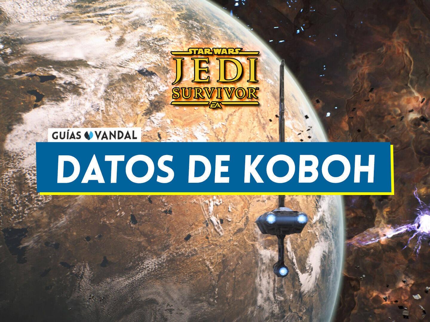 Bancos de datos de Koboh al 100% en Star Wars Jedi Survivor - Localización