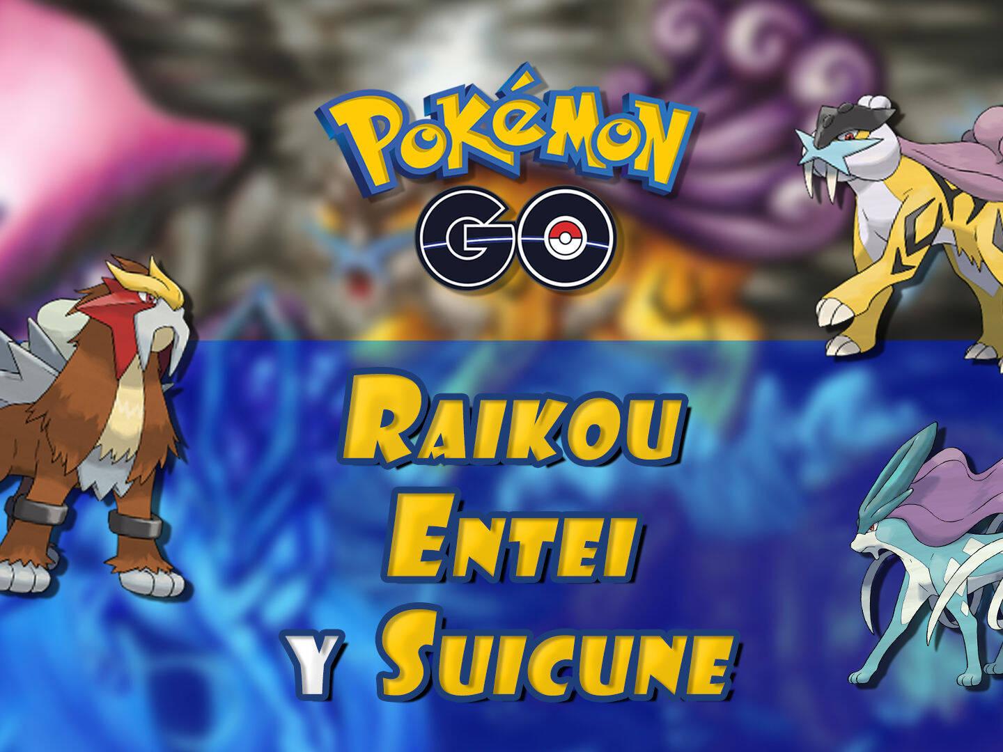 Pokémon GO: Raikou, Entei, e Suicune vão aparecer em breve