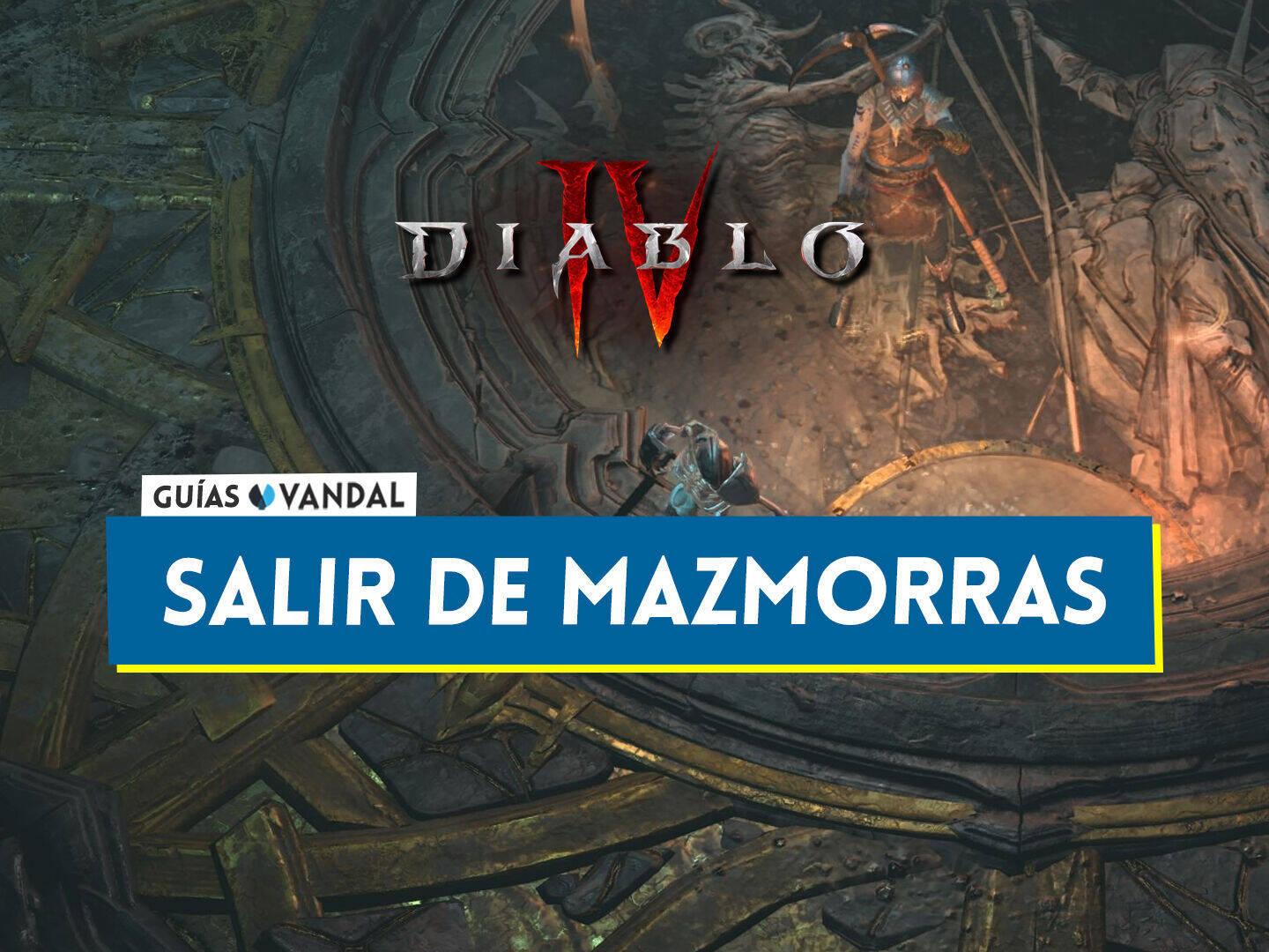 Diablo 4: ¿Cómo salir rápidamente de las mazmorras?