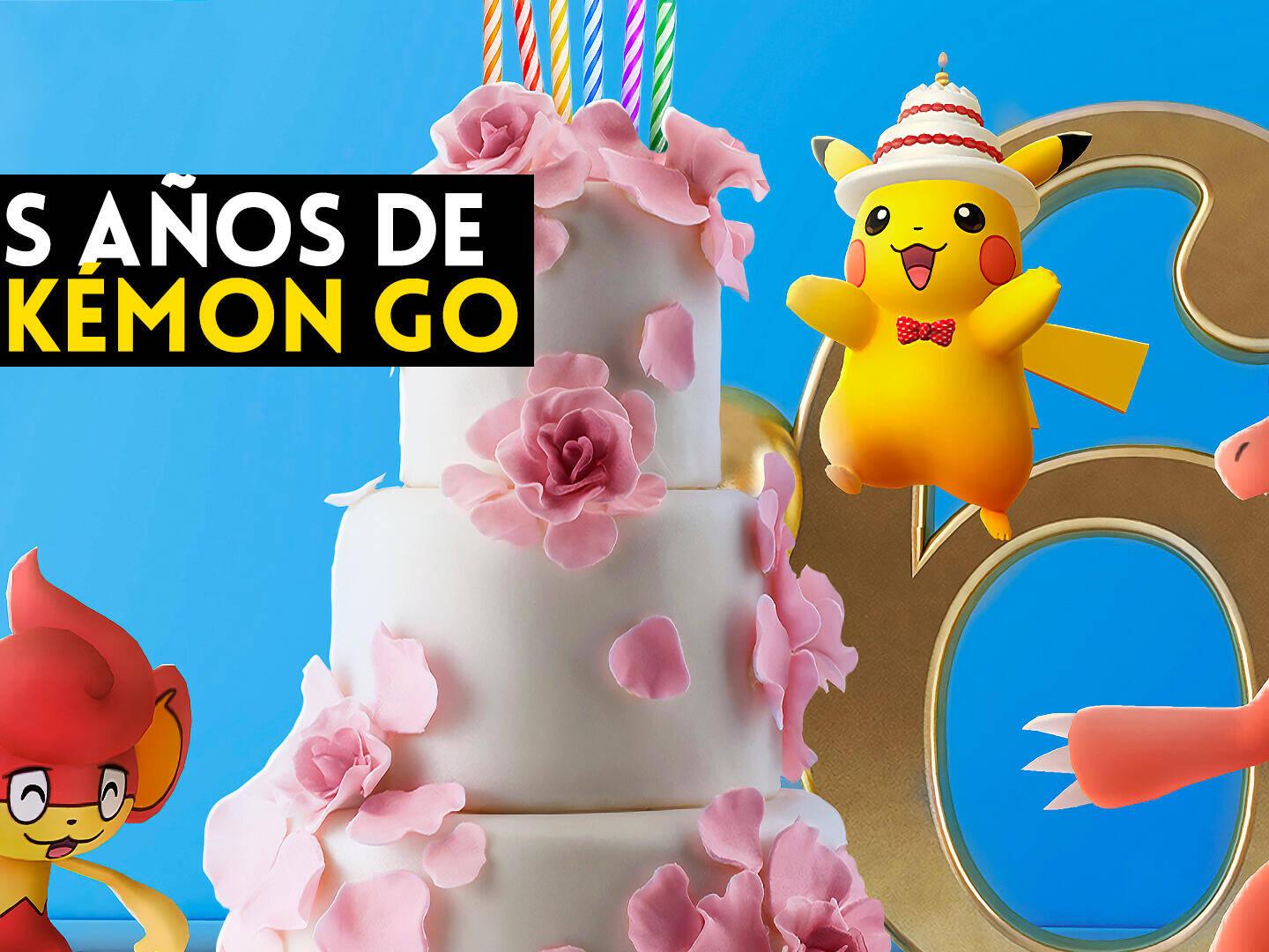 6 años de Pokémon GO