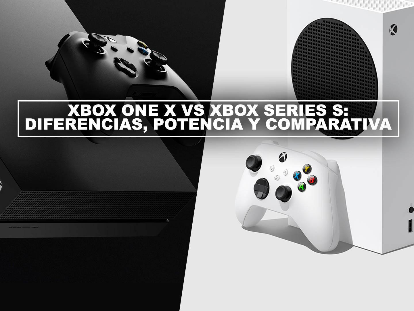 morfina Experto Investigación Xbox One X vs Xbox Series S: diferencias, potencia y comparativa