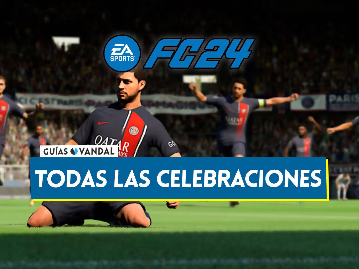 EA Sports FC 24: TODAS las celebraciones y cómo hacerlas (nuevas, secretas,  etc)