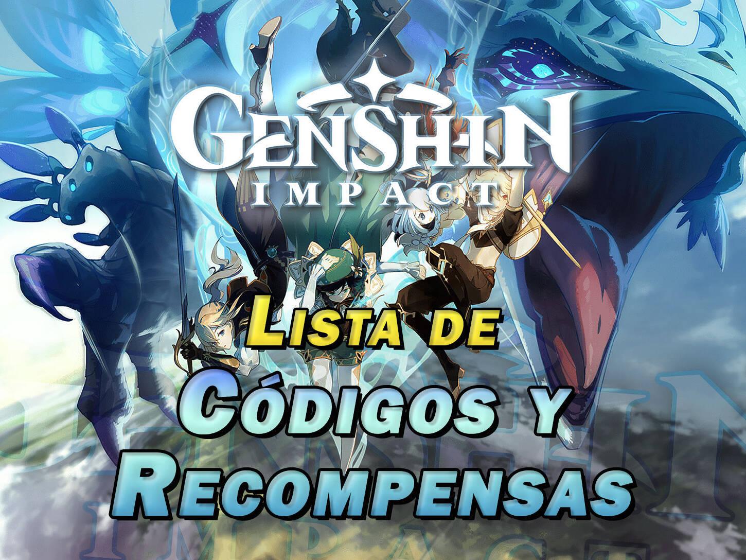 Nuevo codigo de 60 protogemas para la 4.0 de Genshin impact