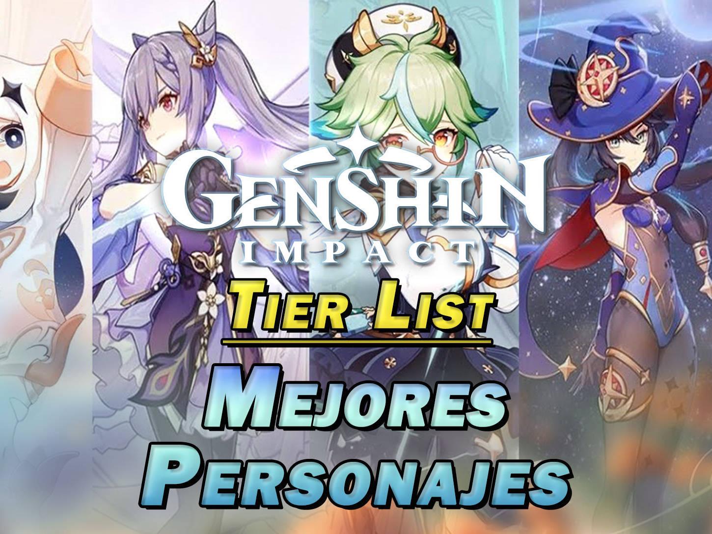 Trecho da Tier List dos personagens mais INTELIGENTES Genshin Impact p