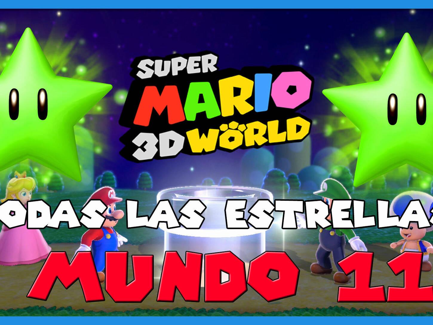 Que Laboratorio Debería Super Mario 3D World: TODAS las estrellas del Mundo 11