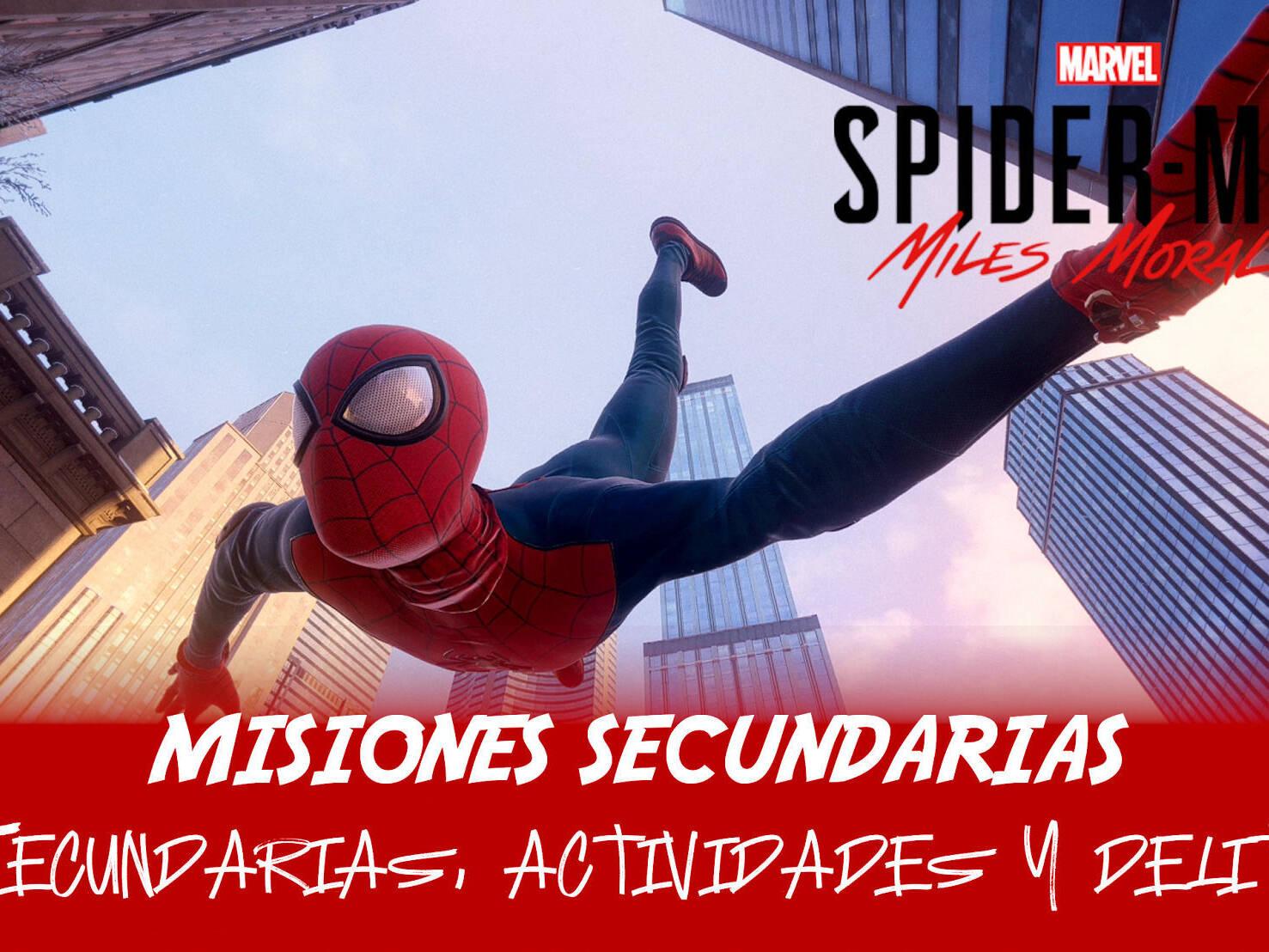 Disciplina soporte agrio TODAS las misiones secundarias en Spider-Man: Miles Morales
