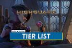 Tier List de Highguard: MEJORES personajes y armas para ganar