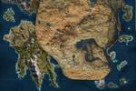 El mapa de Assassin's Creed Odyssey es casi 3 veces mas grande que en Origins