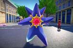 Staryu, Starmie y su megaevolucion de Leyendas Pokémon Z-A se mueven de una forma, cuanto menos, curiosa