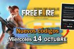 Cödigos diarios de Free Fire para el miércoles 14 de octubre de 2026
