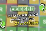 Pistas y soluciones para el Wordle del martes 27 de octubre de 2026