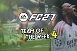 EA Sports FC 27: TOTW 4 ya disponible