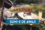 Sumi-e de paisajes de Las garras de Awaji en Assassin's Creed Shadows (Localizacin)