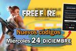 C�digos diarios de Free Fire para el mi�rcoles 24 de diciembre de 2025