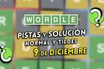 Pistas y soluciones para el Wordle del martes 9 de diciembre de 2025