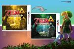 La portada de The Legend of Zelda: A Link Between Worls ser� reversible