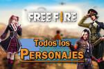 Free Fire: TODOS los personajes, c�mo conseguirlos y habilidades