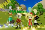 Los creadores de PixelJunk anuncian una aventura de golf en mundo abierto donde tu voz cambia el escenario