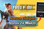C�digos diarios de Free Fire para el martes 24 de marzo de 2026