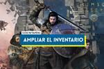C�mo ampliar el inventario en Crimson Desert