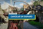 �C�mo se cancela un disparo en Crimson Desert?