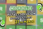 Pistas y soluciones para el Wordle del viernes 27 de marzo de 2026