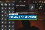 C�mo conseguir Escamas de Aeserion en Crimson Desert