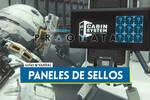 Paneles de sellos en Pragmata y recompensas del Club Filat�lico de Cabin