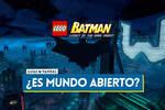 ¿Es un juego de mundo abierto LEGO Batman El Legado del Caballero Oscuro?