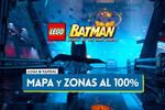 Mapa al 100 % y zonas de LEGO Batman El Legado del Caballero Oscuro