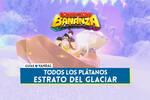 Todos los pltanos de Estrato del glaciar en Donkey Kong Bananza - Localizacin