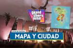 Mapa filtrado de Grand Theft Auto 6, tama�o y detalles de la ciudad